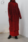 Daniel Andresen loose cardigan Hylia red